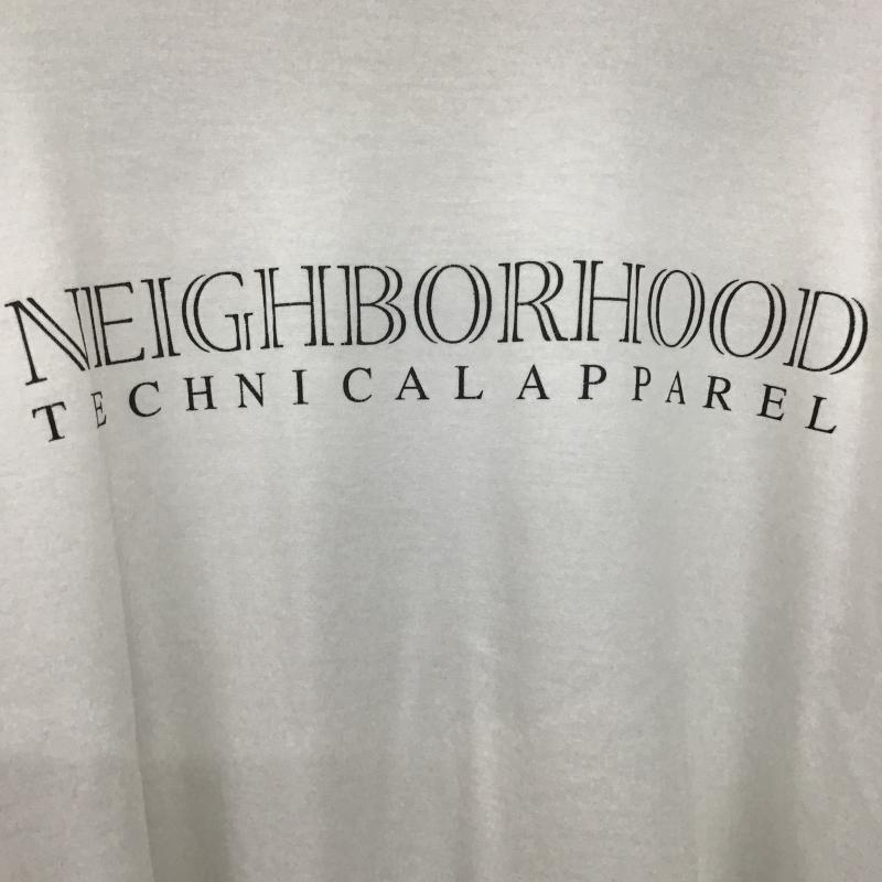 ネイバーフッド NEIGHBORHOOD Tシャツ 半袖 半袖カットソー プリントTシャツ クルーネックカットソー M ロゴ、文字 白 / ホワイト / white メンズ USED 古着 中古 10160946