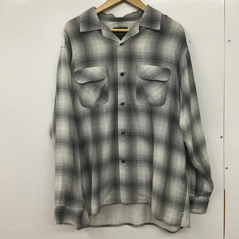 ペンドルトン PENDLETON シャツ、ブラウス 長袖 長袖シャツ チェックシャツ カラーシャツ XL チェック 灰 / グレー / gray メンズ USED 古着 中古 10160947