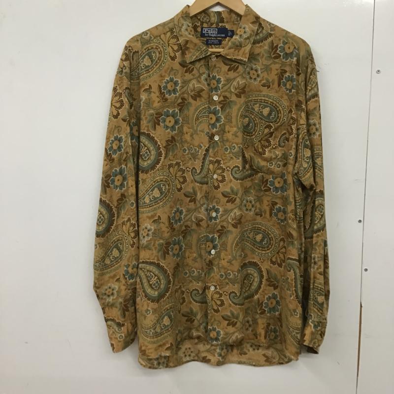 ポロバイラルフローレン Polo by RALPH LAUREN シャツ、ブラウス 長袖 長袖シャツ プリントシャツ カラーシャツ L プリント マルチカラー / マルチカラー / multicolor メンズ USED 古着 中古 10160952