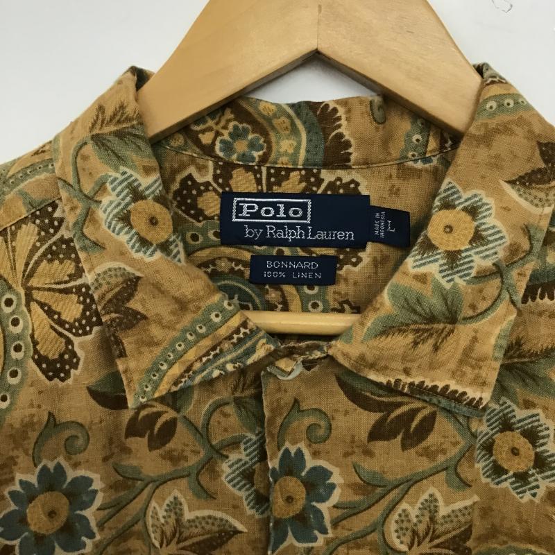 ポロバイラルフローレン Polo by RALPH LAUREN シャツ、ブラウス 長袖 長袖シャツ プリントシャツ カラーシャツ L プリント マルチカラー / マルチカラー / multicolor メンズ USED 古着 中古 10160952