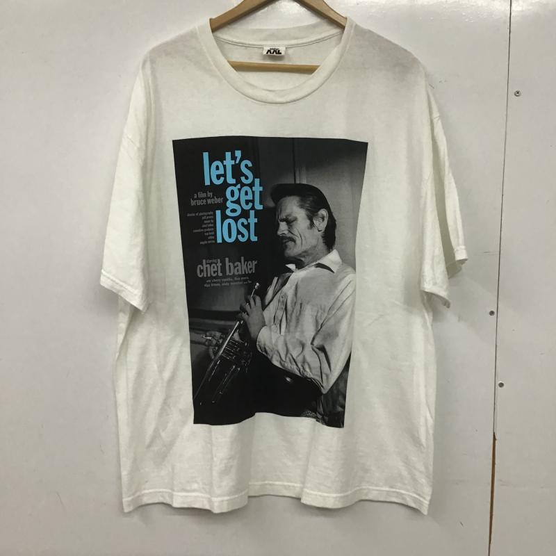 ウェーバー WEBER Tシャツ 半袖 半袖カットソー プリントTシャツ クルーネックカットソー XXL プリント 白 / ホワイト / white メンズ USED 古着 中古 10160954