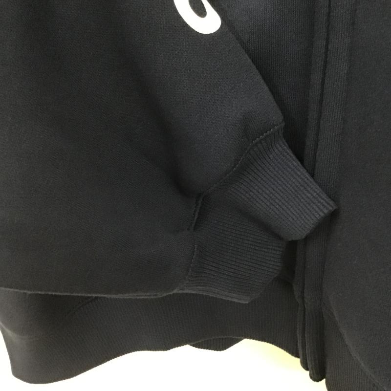 ジーユー GU パーカー 長袖 ジップアップパーカー 長袖パーカー カジュアルジャケット XXL ロゴ、文字 紺 / ネイビー / navy メンズ USED 古着 中古 10160957