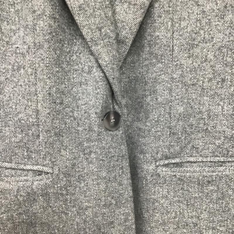 ザラ ZARA ジャケット、上着 ジャケット、ブレザー S 無地 灰 / グレー / gray レディース USED 古着 中古 10160963