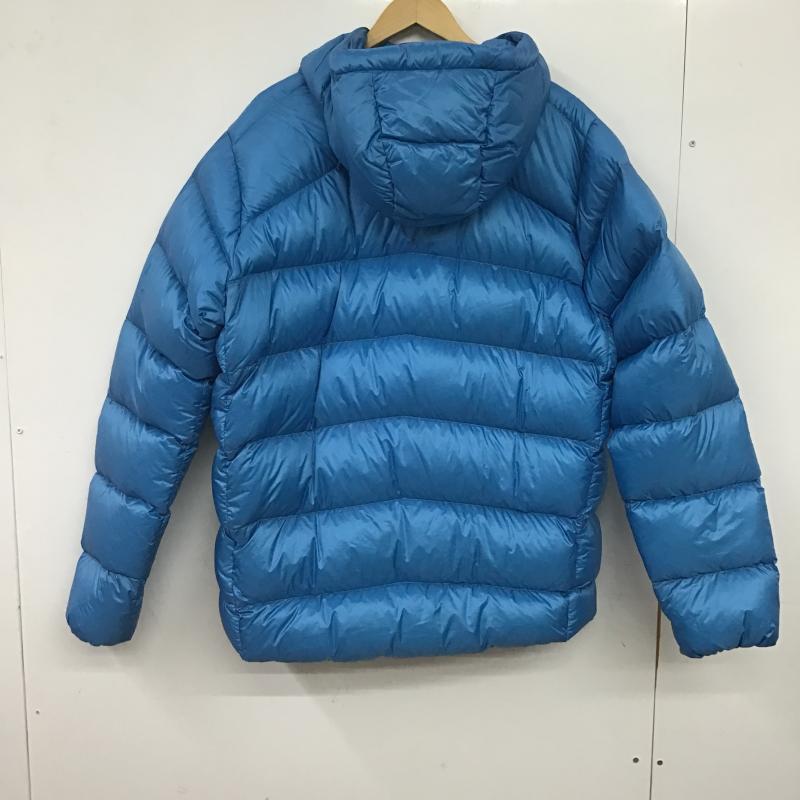 パタゴニア patagonia ジャケット、上着 ジャンパー、ブルゾン 85500fa22 フィッツロイダウンフーディー L ロゴ、文字 青 / ブルー / blue メンズ USED 古着 中古 10160965