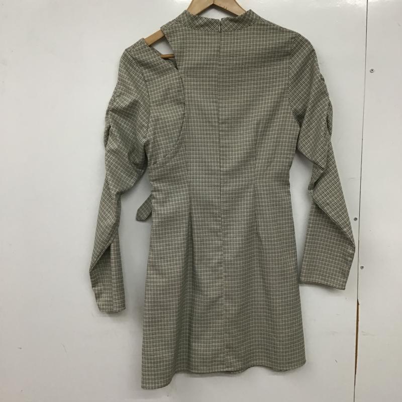 ムルーア MURUA ワンピース ひざ丈スカート 012210300301 アシンメトリーラップミニワンピース 1 チェック マルチカラー / マルチカラー / multicolor レディース USED 古着 中古 10160966