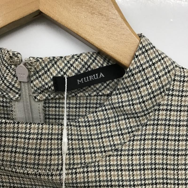 ムルーア MURUA ワンピース ひざ丈スカート 012210300301 アシンメトリーラップミニワンピース 1 チェック マルチカラー / マルチカラー / multicolor レディース USED 古着 中古 10160966