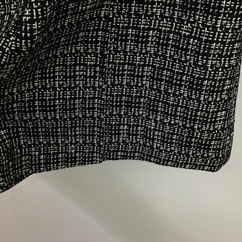 リエンダ rienda サロペット・オーバーオール サロペット、オーバーオール 110GA633-0780 パフSLVツイードショートロンパース M チェック 白 / ホワイト / white X 黒 / ブラック / black レディース USED 古着 中古 10160967