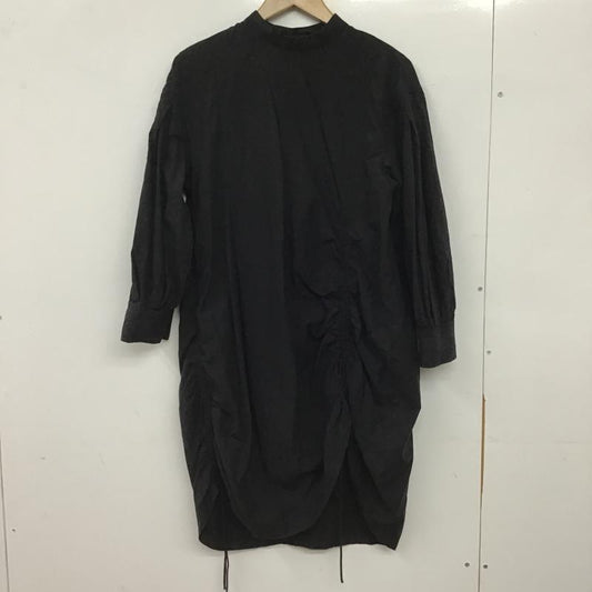 ムルーア MURUA ワンピース ミニスカート 012240302501 ドロストミニワンピース FREE 無地 黒 / ブラック / black レディース USED 古着 中古 10160968