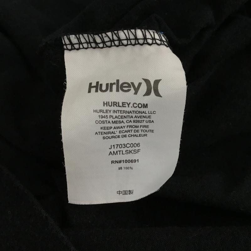 ハーレー Hurley カットソー 長袖 長袖カットソー プリントカットソー クルーネック M プリント ダークグレー / ダークグレー / メンズ USED 古着 中古 10160974