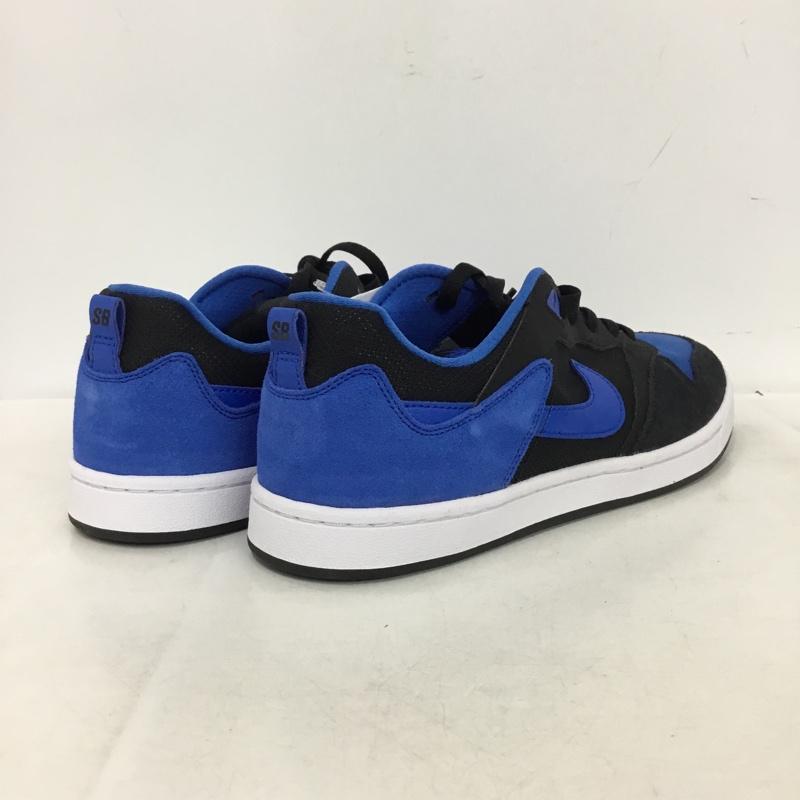 ナイキ NIKE スニーカー スニーカー CJ0882-004 SB ALLEYOOP 29cm スケートボード 29.0cm ロゴ、文字 黒 / ブラック / black X 青 / ブルー / blue メンズ USED 古着 中古 10160978