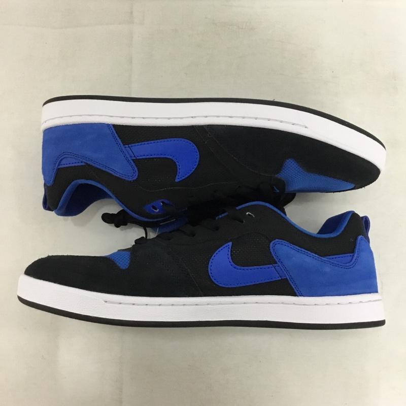 ナイキ NIKE スニーカー スニーカー CJ0882-004 SB ALLEYOOP 29cm スケートボード 29.0cm ロゴ、文字 黒 / ブラック / black X 青 / ブルー / blue メンズ USED 古着 中古 10160978