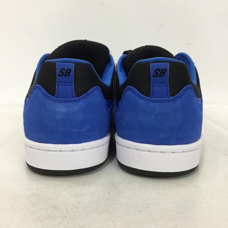 ナイキ NIKE スニーカー スニーカー CJ0882-004 SB ALLEYOOP 29cm スケートボード 29.0cm ロゴ、文字 黒 / ブラック / black X 青 / ブルー / blue メンズ USED 古着 中古 10160978