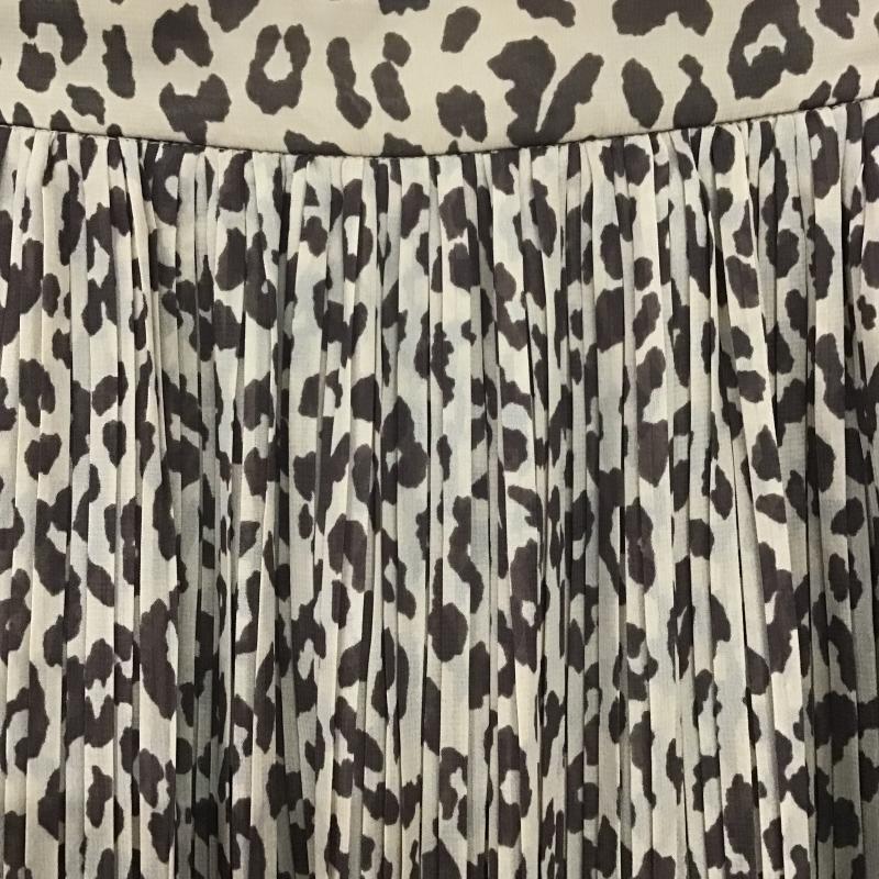 アズールバイマウジー AZUL BY MOUSSY スカート ロングスカート 250CSZ31-441I レオパードプリーツスカート M ヒョウ柄・レオパード柄 マルチカラー / マルチカラー / multicolor レディース USED 古着 中古 10160980