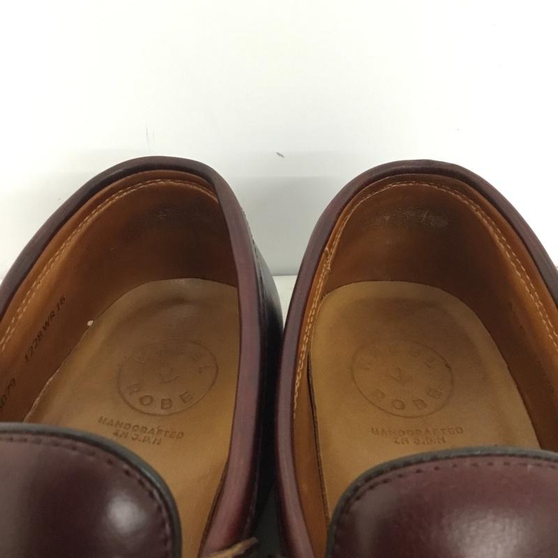 ウィールローブ WHEEL ROBE ローファー ローファー 15079 1228WR16 6.5D 無地 茶 / ブラウン / brown メンズ USED 古着 中古 10160981