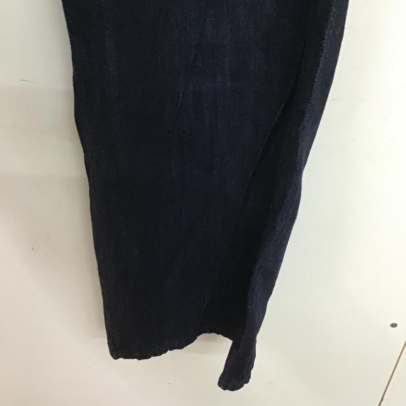 ニコアンド niko and... パンツ デニム、ジーンズ 72636000 デニムバギーパンツ L 無地 インディゴ / インディゴ / Indigo レディース USED 古着 中古 10160982