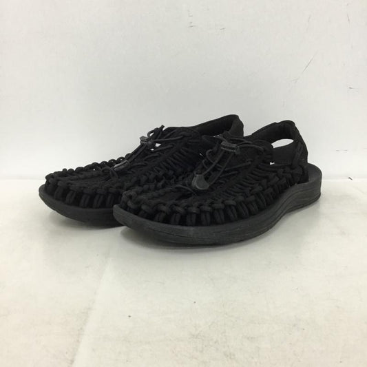 キーン KEEN サンダル サンダル 1014097 ユニーク UNEEK 26cm 26.0cm ロゴ、文字 黒 / ブラック / black メンズ USED 古着 中古 10160983