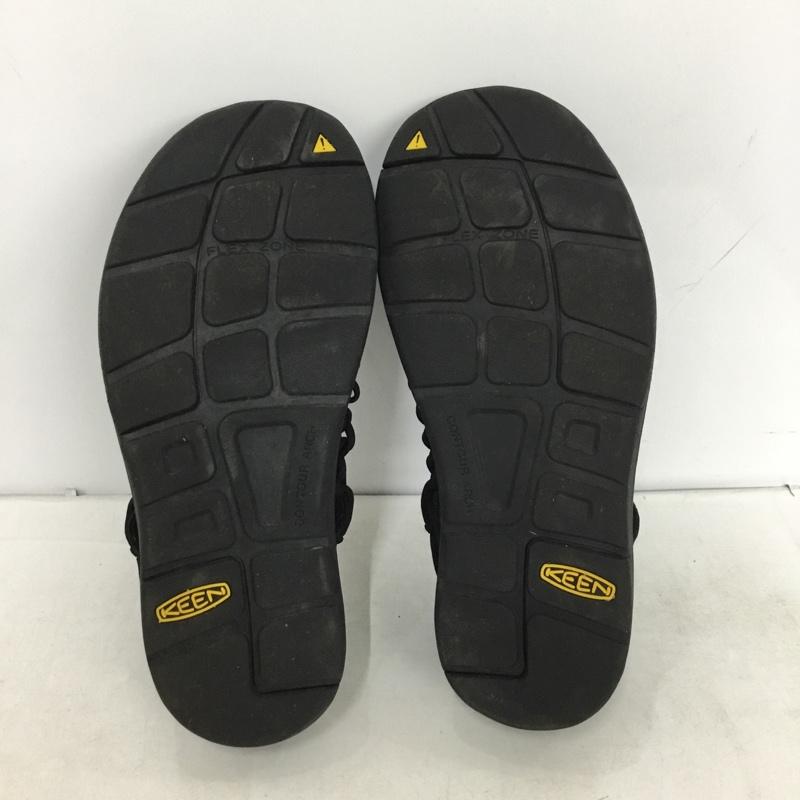 キーン KEEN サンダル サンダル 1014097 ユニーク UNEEK 26cm 26.0cm ロゴ、文字 黒 / ブラック / black メンズ USED 古着 中古 10160983