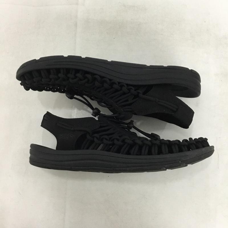 キーン KEEN サンダル サンダル 1014097 ユニーク UNEEK 26cm 26.0cm ロゴ、文字 黒 / ブラック / black メンズ USED 古着 中古 10160983