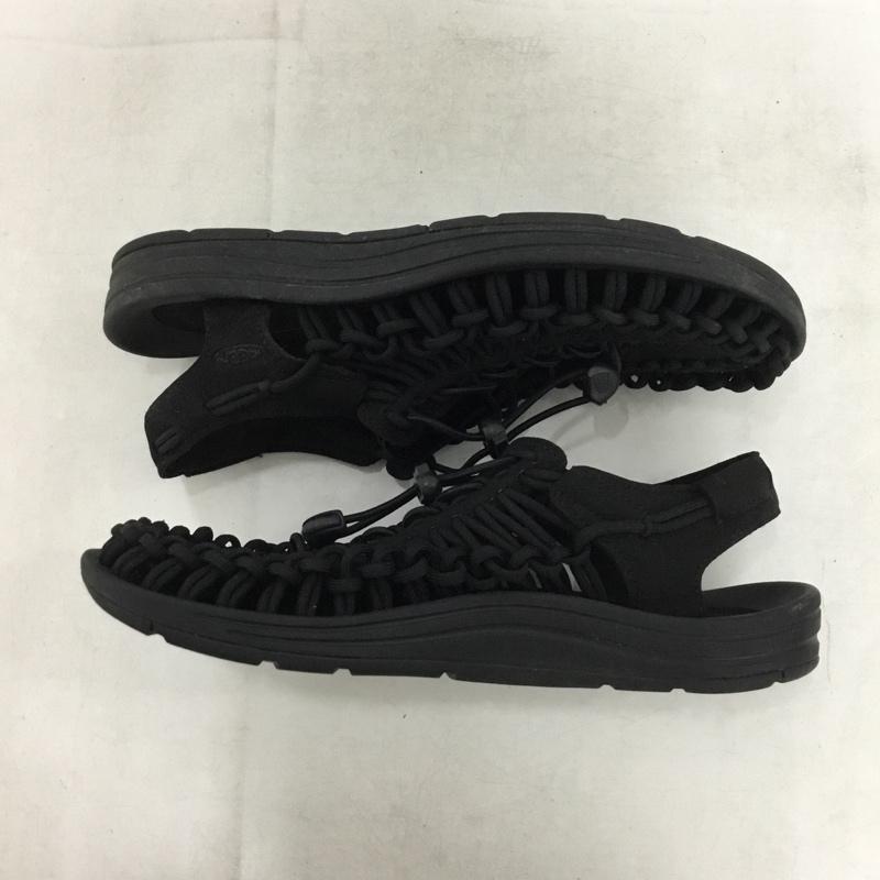 キーン KEEN サンダル サンダル 1014097 ユニーク UNEEK 26cm 26.0cm ロゴ、文字 黒 / ブラック / black メンズ USED 古着 中古 10160983