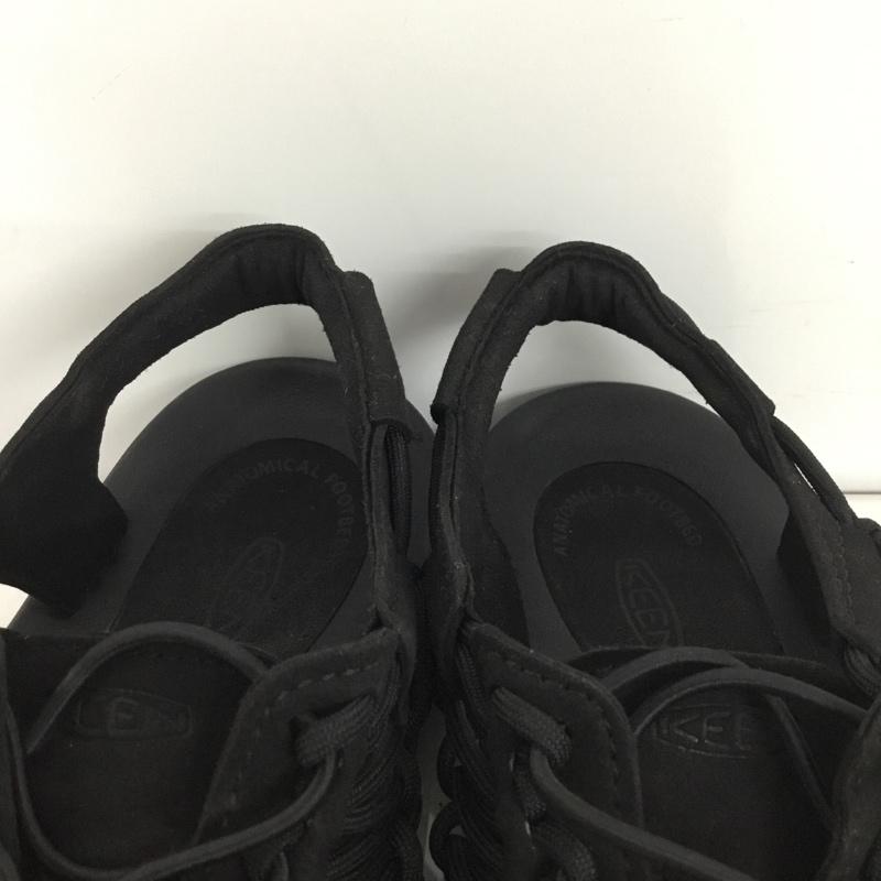キーン KEEN サンダル サンダル 1014097 ユニーク UNEEK 26cm 26.0cm ロゴ、文字 黒 / ブラック / black メンズ USED 古着 中古 10160983