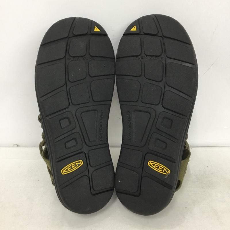 キーン KEEN サンダル サンダル 1023381 ユニーク UNEEK 26cm 26.0cm ロゴ、文字 カーキ / カーキ / khaki メンズ USED 古着 中古 10160985