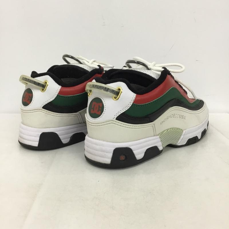ディーシーシューズ DC SHOES スニーカー スニーカー ADYS100476 LEGACY OG 28cm 28.0cm ロゴ、文字 黒 / ブラック / black X 赤 / レッド / red X 緑 / グリーン / green X アイボリー / アイボリー / メンズ USED 古着 中古 10160987