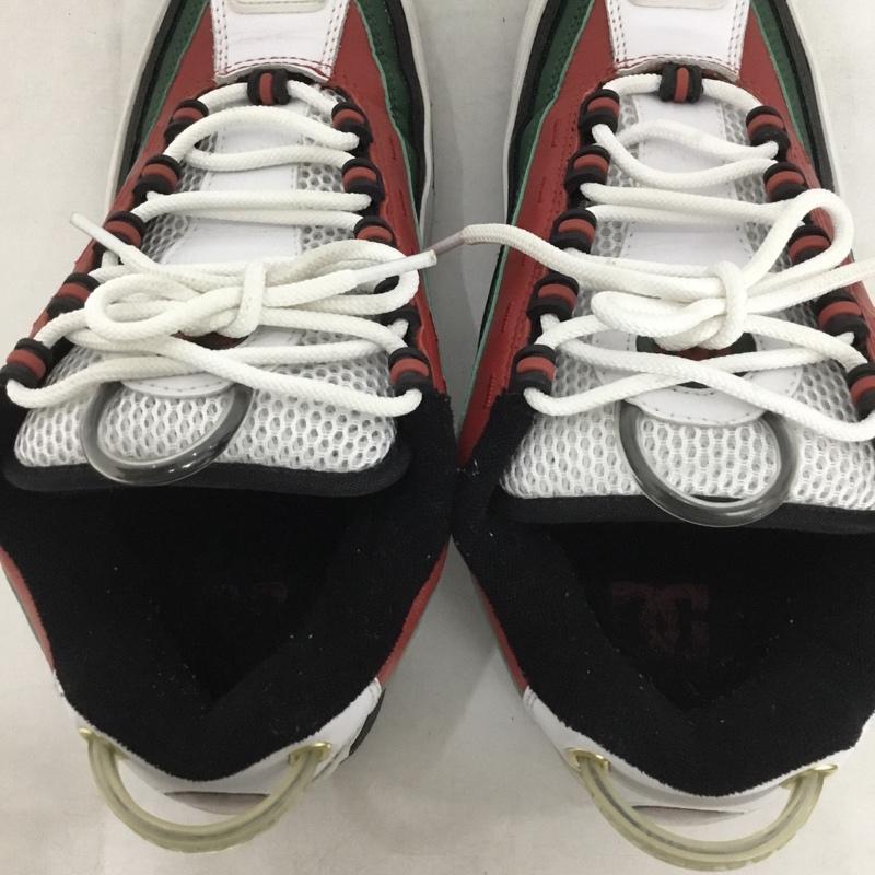 ディーシーシューズ DC SHOES スニーカー スニーカー ADYS100476 LEGACY OG 28cm 28.0cm ロゴ、文字 黒 / ブラック / black X 赤 / レッド / red X 緑 / グリーン / green X アイボリー / アイボリー / メンズ USED 古着 中古 10160987