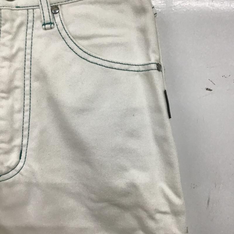 トラサルディ TRUSSARDI パンツ デニム、ジーンズ 38 無地 白 / ホワイト / white レディース USED 古着 中古 10160988