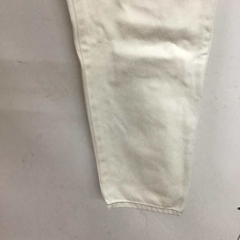 トラサルディ TRUSSARDI パンツ デニム、ジーンズ 38 無地 白 / ホワイト / white レディース USED 古着 中古 10160988