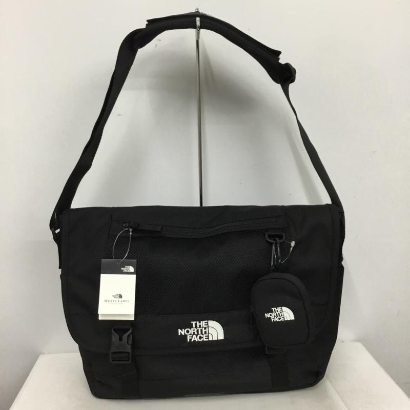 ザノースフェイス THE NORTH FACE メッセンジャーバッグ メッセンジャーバッグ NN2PQ72J WHITE LABEL SUPER MESSENGER BAG L ロゴ、文字 黒 / ブラック / black メンズ USED 古着 中古 10160991