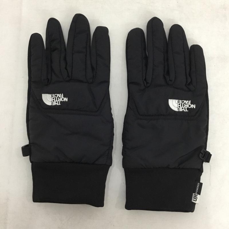 ザノースフェイス THE NORTH FACE ファッション小物 手袋 NN62217 Nuptse Etip Glove ヌプシ イーチップ グローブ 保温用フリースグローブ ロゴ、文字 黒 / ブラック / black メンズ USED 古着 中古 10160996