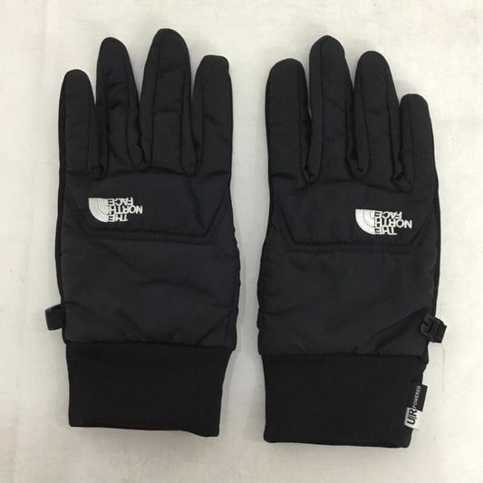 ザノースフェイス THE NORTH FACE ファッション小物 手袋 NN62217 Nuptse Etip Glove ヌプシ イーチップ グローブ 保温用フリースグローブ ロゴ、文字 黒 / ブラック / black メンズ USED 古着 中古 10160996