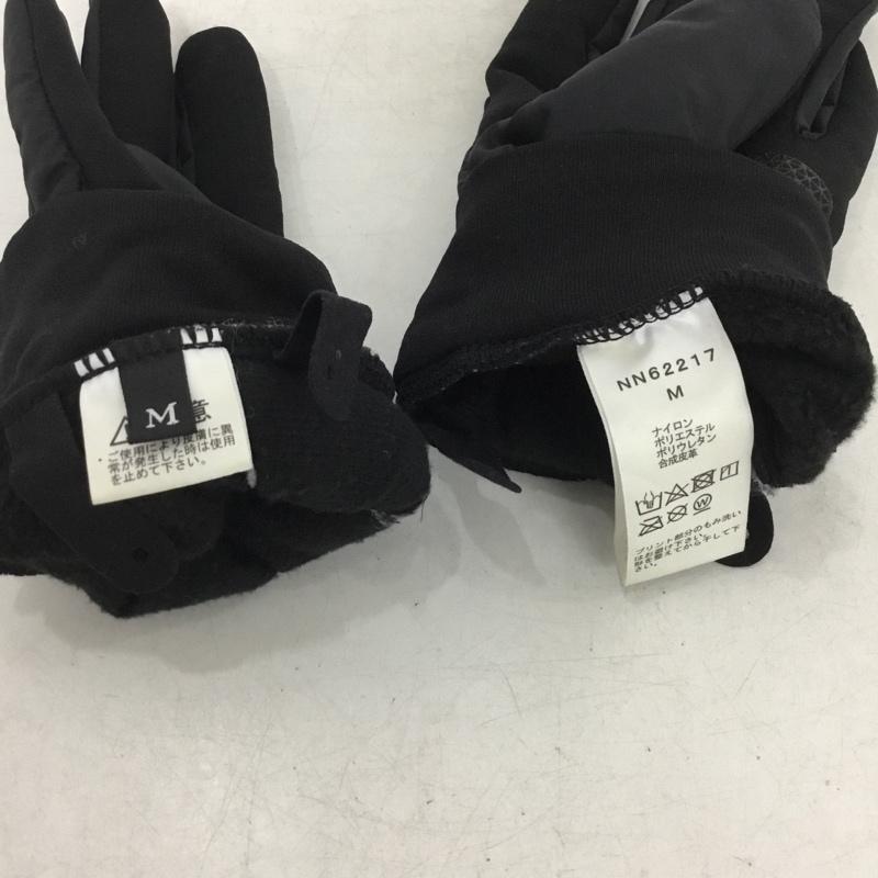 ザノースフェイス THE NORTH FACE ファッション小物 手袋 NN62217 Nuptse Etip Glove ヌプシ イーチップ グローブ 保温用フリースグローブ ロゴ、文字 黒 / ブラック / black メンズ USED 古着 中古 10160996