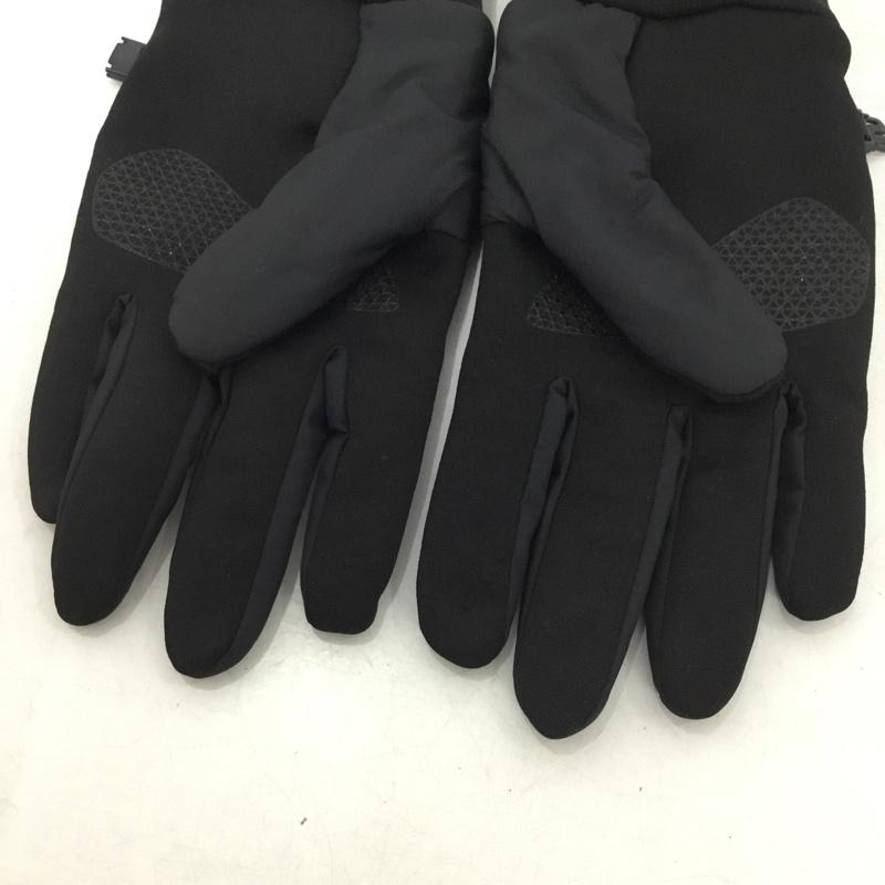ザノースフェイス THE NORTH FACE ファッション小物 手袋 NN62217 Nuptse Etip Glove ヌプシ イーチップ グローブ 保温用フリースグローブ ロゴ、文字 黒 / ブラック / black メンズ USED 古着 中古 10160996
