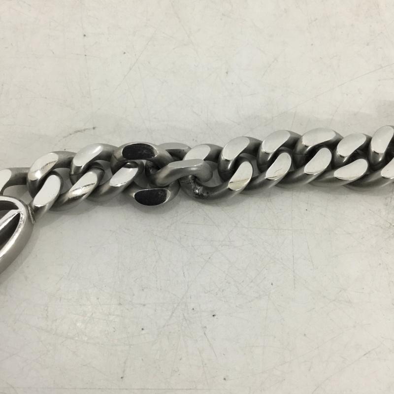 ディーゼル DIESEL アクセサリー ネックレス、ペンダント 喜平チェーン ロゴ、文字 銀 / シルバー / silver color メンズ USED 古着 中古 10160999