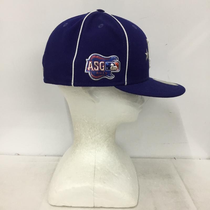 ニューエラ NEW ERA 帽子 キャップ LA ロサンゼルス ドジャース メジャーリーグ 59FIFTY ASG2019 59.6cm ロゴ、文字 青 / ブルー / blue メンズ USED 古着 中古 10161001