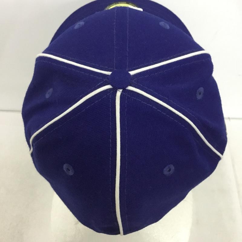 ニューエラ NEW ERA 帽子 キャップ LA ロサンゼルス ドジャース メジャーリーグ 59FIFTY ASG2019 59.6cm ロゴ、文字 青 / ブルー / blue メンズ USED 古着 中古 10161001