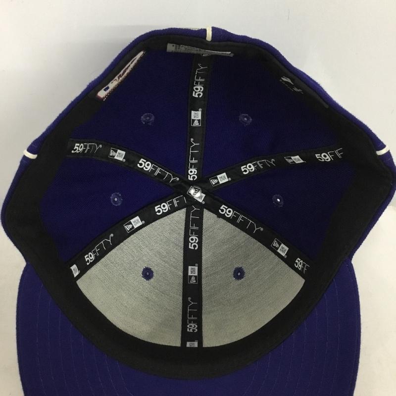 ニューエラ NEW ERA 帽子 キャップ LA ロサンゼルス ドジャース メジャーリーグ 59FIFTY ASG2019 59.6cm ロゴ、文字 青 / ブルー / blue メンズ USED 古着 中古 10161001