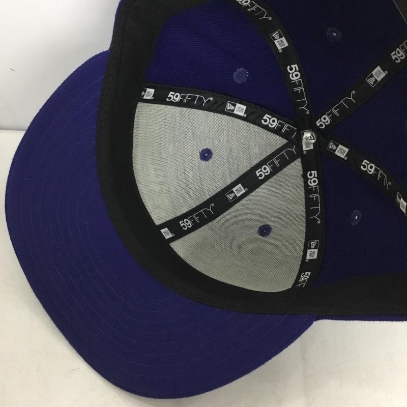 ニューエラ NEW ERA 帽子 キャップ LA ロサンゼルス ドジャース メジャーリーグ 59FIFTY ASG2019 59.6cm ロゴ、文字 青 / ブルー / blue メンズ USED 古着 中古 10161001
