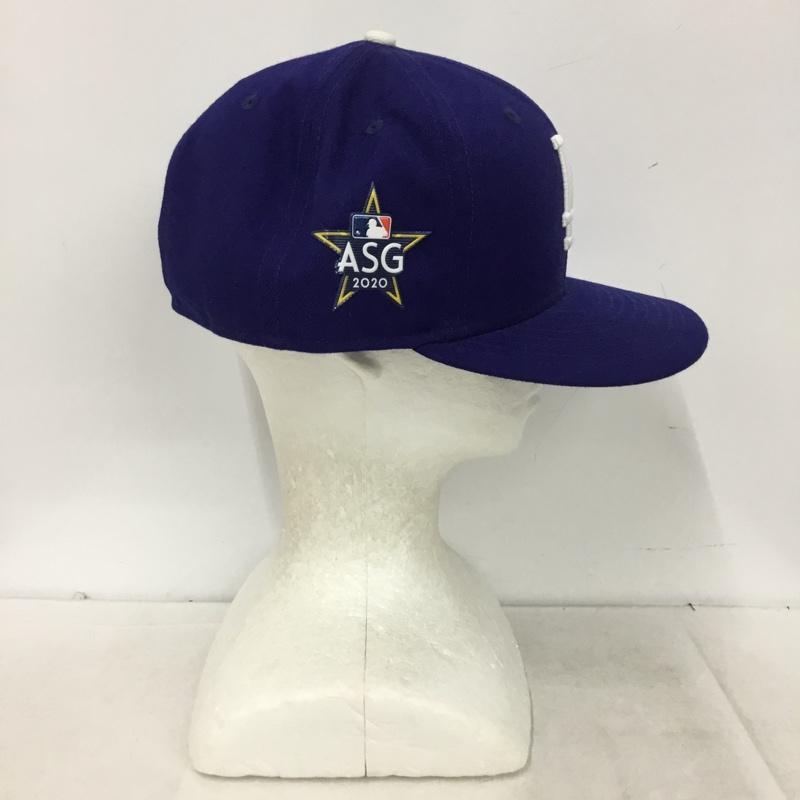 ニューエラ NEW ERA 帽子 キャップ LA ロサンゼルス ドジャース メジャーリーグ 59FIFTY ASG2020 60.6cm ロゴ、文字 青 / ブルー / blue メンズ USED 古着 中古 10161003