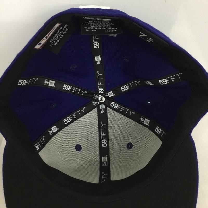 ニューエラ NEW ERA 帽子 キャップ LA ロサンゼルス ドジャース メジャーリーグ 59FIFTY ASG2020 60.6cm ロゴ、文字 青 / ブルー / blue メンズ USED 古着 中古 10161003