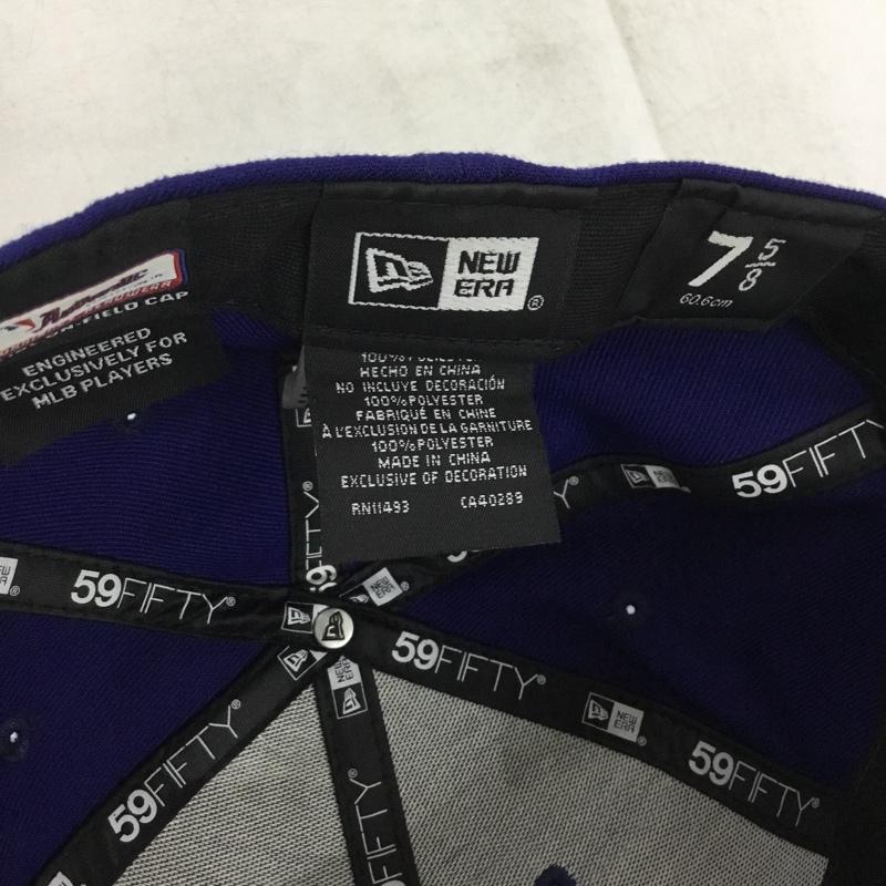 ニューエラ NEW ERA 帽子 キャップ LA ロサンゼルス ドジャース メジャーリーグ 59FIFTY ASG2020 60.6cm ロゴ、文字 青 / ブルー / blue メンズ USED 古着 中古 10161003