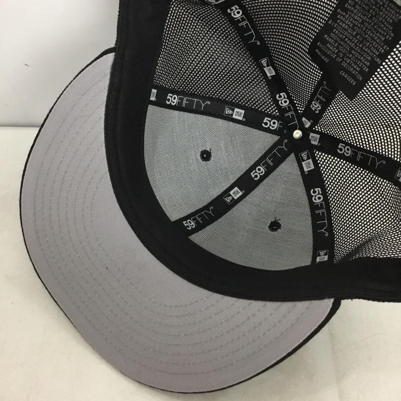 ニューエラ NEW ERA 帽子 キャップ ピッツバーグ パイレーツ 59FIFTY 59.6cm ロゴ、文字 黒 / ブラック / black メンズ USED 古着 中古 10161006
