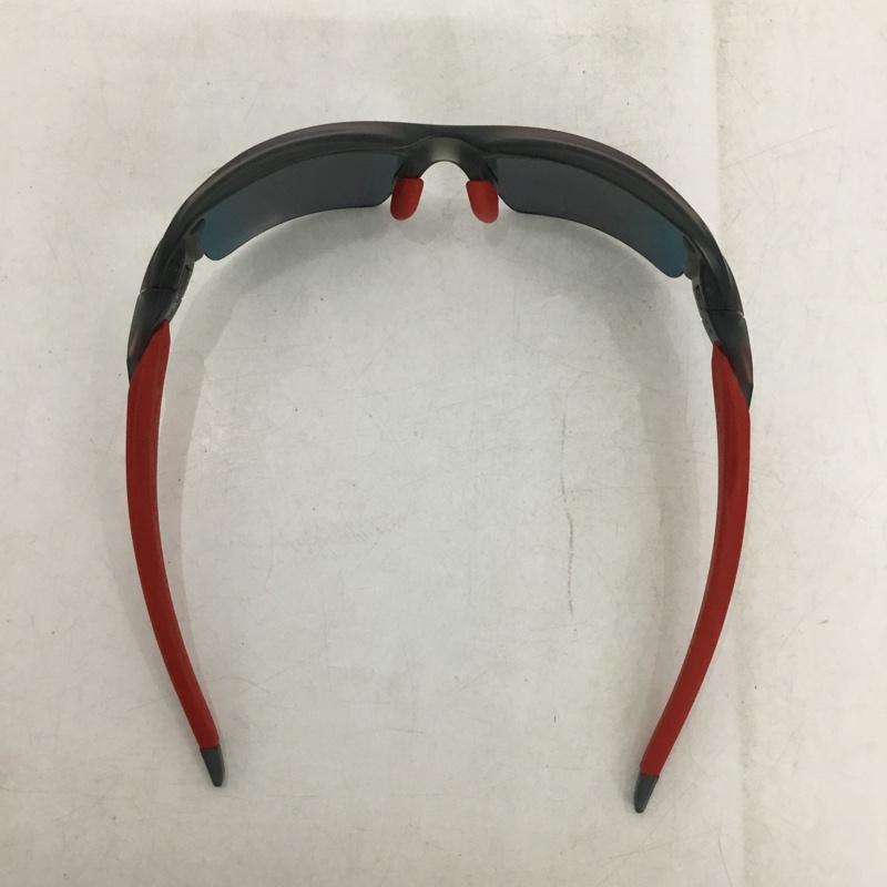 オークリー OAKLEY めがね・サングラス サングラス OO9271-03 FLAK 2.0 Asia Fit ケース付き ロゴ、文字 黒 / ブラック / black X 赤 / レッド / red メンズ USED 古着 中古 10161011