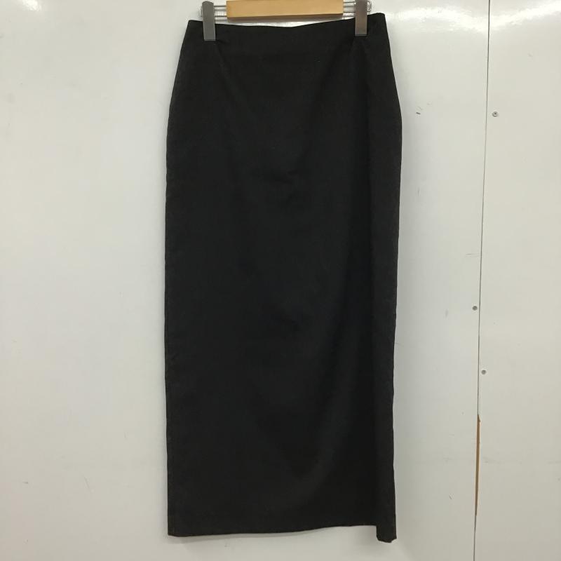 ローレン louren スカート ロングスカート M 無地 黒 / ブラック / black レディース USED 古着 中古 10161012