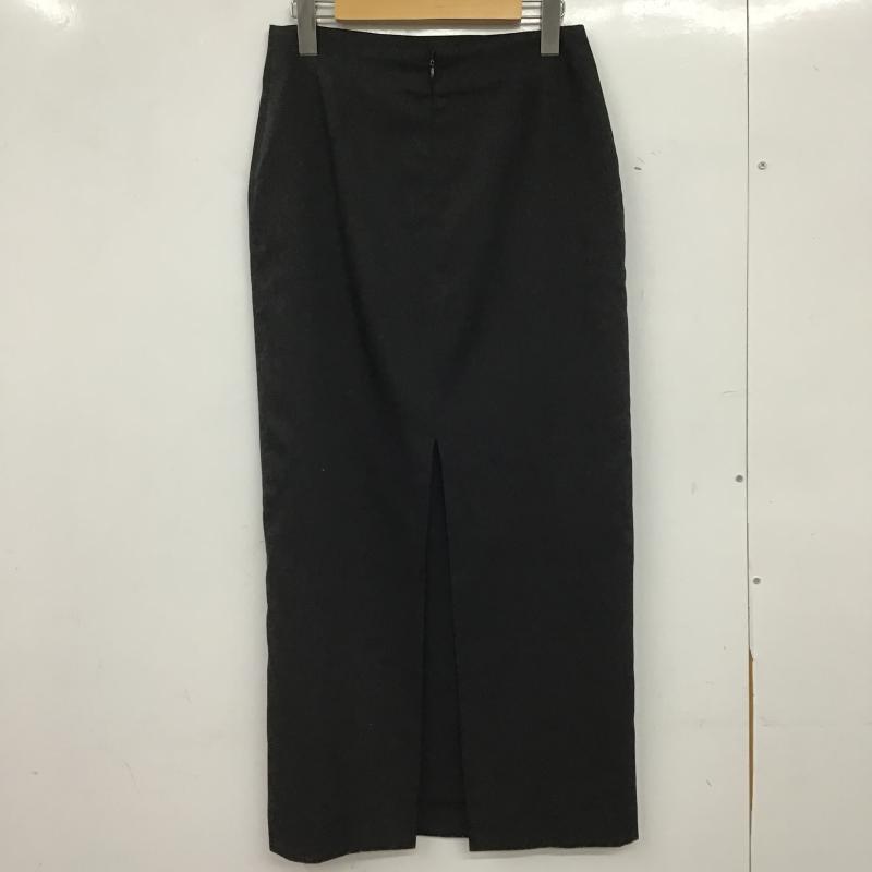 ローレン louren スカート ロングスカート M 無地 黒 / ブラック / black レディース USED 古着 中古 10161012