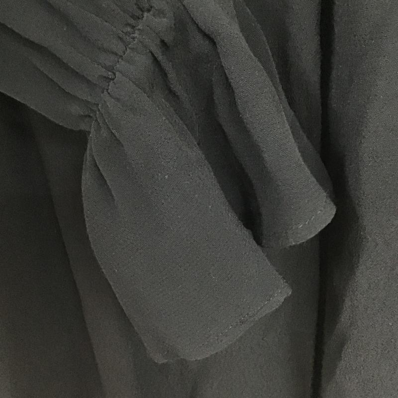 ザラ ZARA ワンピース ミニスカート S 無地 黒 / ブラック / black レディース USED 古着 中古 10161014