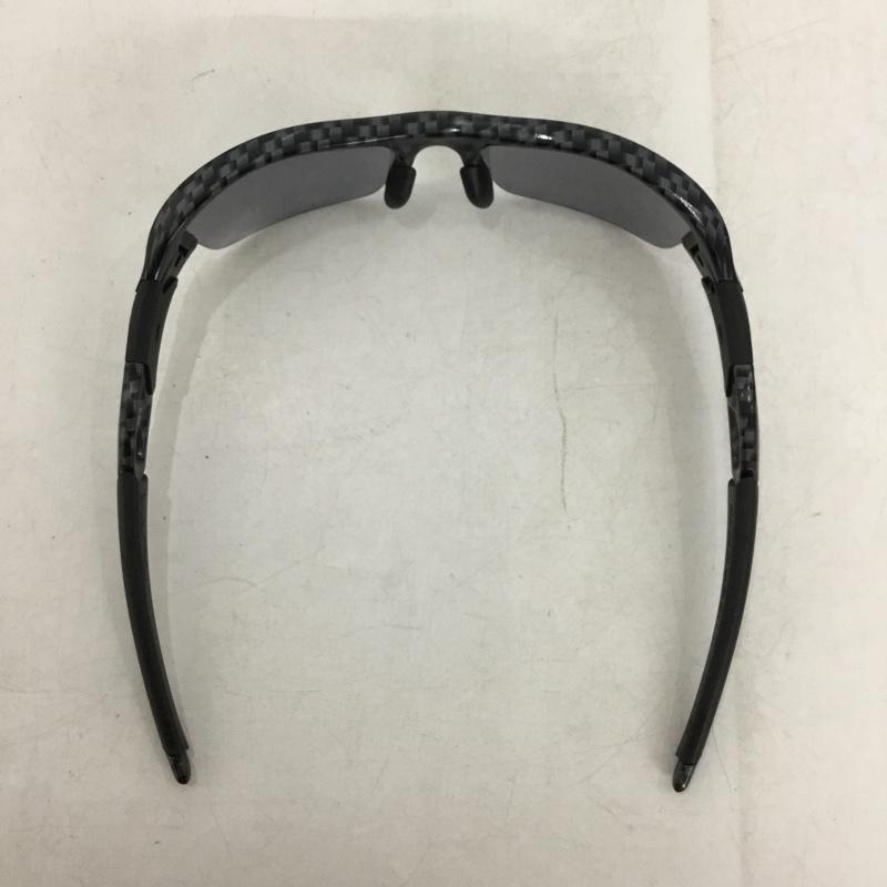 オークリー OAKLEY めがね・サングラス サングラス 03-690J FLAK JACKET ケース付き ロゴ、文字 黒 / ブラック / black X 灰 / グレー / gray メンズ USED 古着 中古 10161015