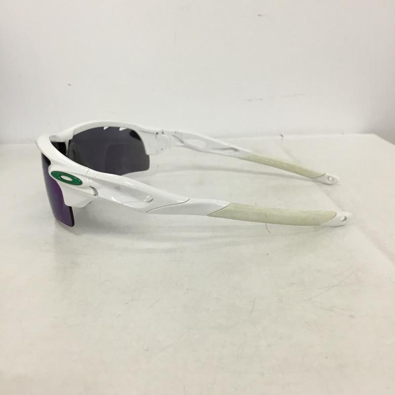 オークリー OAKLEY めがね・サングラス サングラス OO9206-25 RADARLOCK PATH ケース付き ロゴ、文字 白 / ホワイト / white メンズ USED 古着 中古 10161017