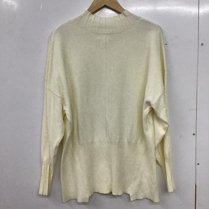 ラシュッド LASUD カットソー 長袖 9 無地 白 / ホワイト / white レディース USED 古着 中古 10161018